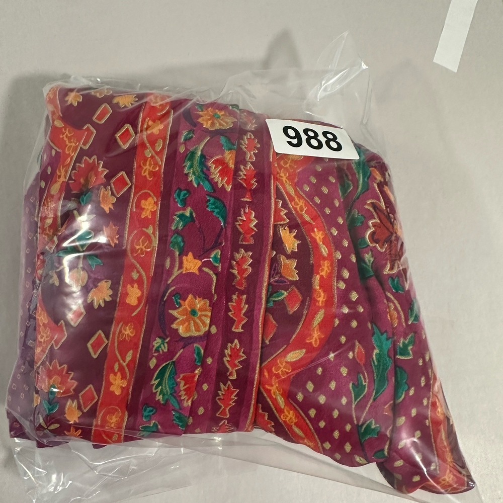 Vintage Carole Little Floral Dress Button Front Sz 18 Pleats 90s Feminine Modest - Picture 11 of 11